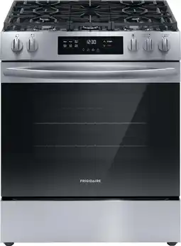 Walmart Frigidaire FCFG3062AS 30 Gas Range with Steam Clean, Stainless Steel offer