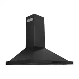 Walmart ZLINE BSKBN-30 30 Inch Wall Mount Range Hood in Black Stainless Steel offer