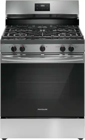 Walmart Frigidaire 30 Gas Range, Stainless Steel offer