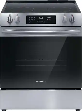 Walmart Frigidaire FCFE3062AS 30 Wide 5.3 Cu. Ft. Electric Range, Stainless Steel offer