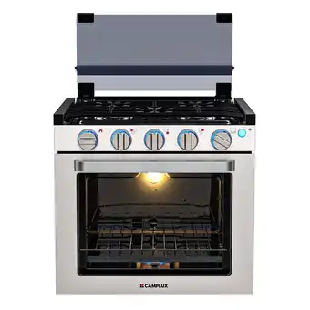 Walmart CAMPLUX 21 In RV Stove Gas Range , Gas Range Oven with 3 Burners Cooktop offer