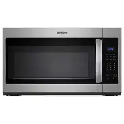 Walmart 1.7 cu. ft. Microwave Hood Combination with Electronic Touch Controls offer