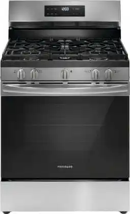 Walmart Frigidaire FCRG3062AS 30 Gas Range with Steam Clean, Stainless Steel offer