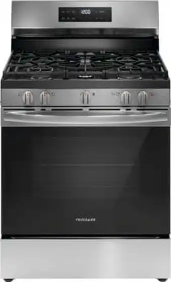 Walmart Frigidaire FCRG3062AS 30 Gas Range with Steam Clean, Stainless Steel offer
