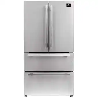 Walmart Forno FFRBI182036S 19.3 Cu. Ft. Stainless Counter Depth French Door Refrigerator offer