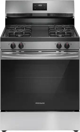 Walmart Frigidaire 30 Gas Range, Stainless Steel offer