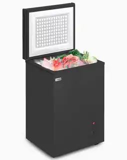 Walmart TABU Chest Freezer, 3.5 Cu ft Deep Freezer, Garage Ready, Adjustable Temperature, Black offer