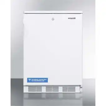 Walmart Summit Appliance FF6LWBI 33.5 x 23.63 x 23.5 in. Built-In Undercounter All-Refrigerator, White offer