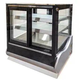 Walmart 36 in. Refrigerated Countertop Bakery Display 6.5 Cu.Ft. Commercial Bakery Showcase, NSF Certified offer