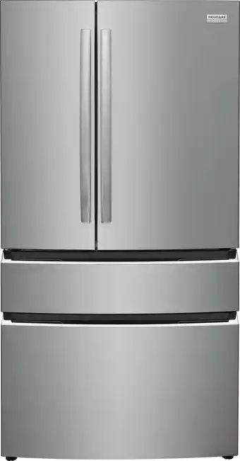 Walmart Frigidaire Gallery 22 Cu Ft 4-Door French Door Refrigerator, Stainless steel offer