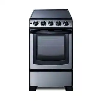 Walmart SUMMIT 20 Wide Electric Smooth-Top Range offer