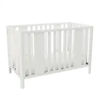 Walmart Little Seeds Crawford Curved Post 3-in-1 Crib, White offer