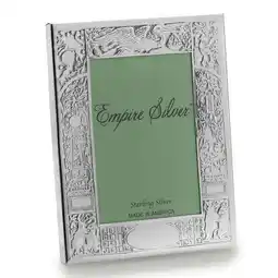 Walmart Heirloom Fine Pewter BIRTH RECORD frame by Empire Silver - 4x6 offer