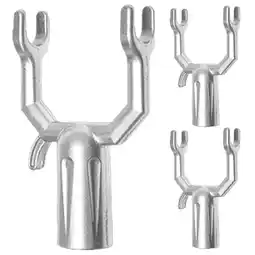 Walmart 3pcs Clothes Forks Clothes Rod Replacement Heads Balcony Clothes Rod Forks offer