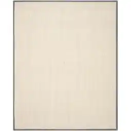 Walmart SAFAVIEH Natural Fiber Juniper Border Sisal Runner Rug, Marble/Grey, 2'6 x 14' offer