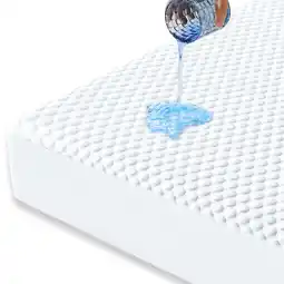 Walmart JOINSUN Waterproof Mattress Protector, Breathable Bed Cover, Noise Free, Machine Washable, Queen offer
