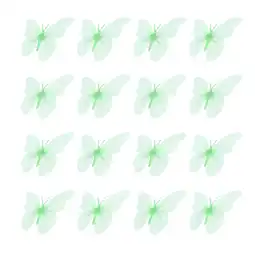Walmart BALAHAPY 20Pcs Glow in Dark Wall Sticker Butterflies Shape for Wall 2.36x2.95x0.79 Inch offer