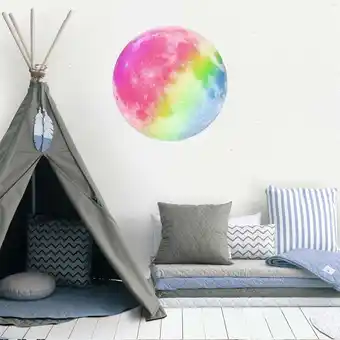 Walmart MLINS 20 Cm Baby Bedroom Rainbow Decor Removable Wall Stickers Decoration offer