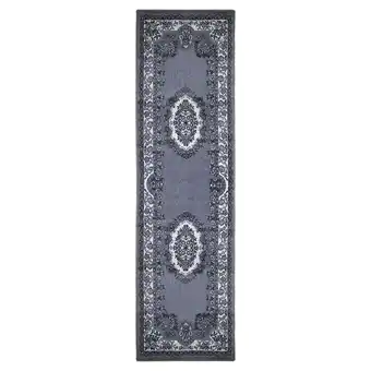 Walmart Impressions Meza Floral Transitional Modern Area Rug, Gray offer