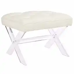 Walmart Modway Swift Upholstered Bench or Ottoman, Multiple Colors offer