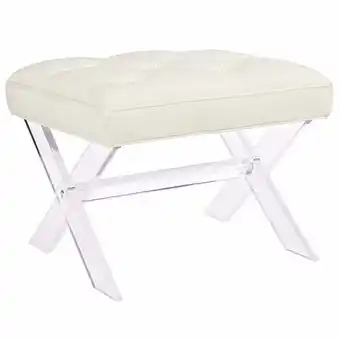 Walmart Modway Swift Upholstered Bench or Ottoman, Multiple Colors offer