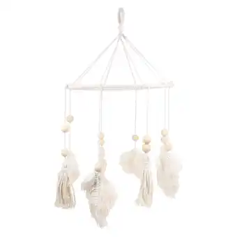 Walmart Gongc Bohemian Macrame Crib Mobile Nursery Decor for Baby Room offer