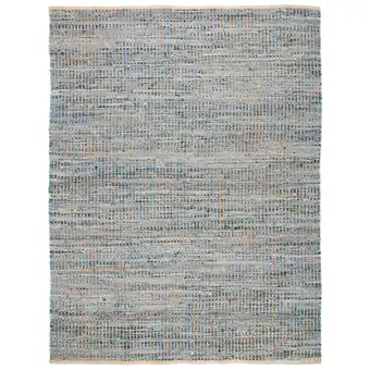 Walmart SAFAVIEH Cape Cod Beuregard Geometric Area Rug, Natural/Blue, 4' x 6' offer