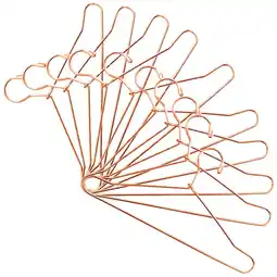 Walmart CTIRCHIU Hangers Small Pet Apparel Hangers Rose Gold Iron 10Pcs offer