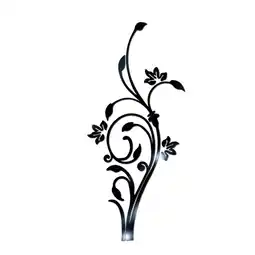 Walmart unbranded Cute Wallpaper Fashion Wall Decal Creative DIY Wall Sticker Size 1 Black offer