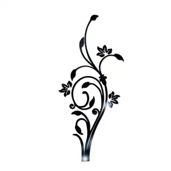 Walmart unbranded Cute Wallpaper Fashion Wall Decal Creative DIY Wall Sticker Size 1 Black offer