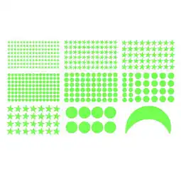Walmart MLINS Moon Stars Wall Sticker Convenient Decals Self-adhesive Stickers offer