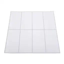 Walmart QUMIIRITY Wall Stickers White 1 Set 11.6X11.6X0.08In offer