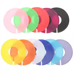 Walmart 11 pcs Blank Closet Size Dividers Wardrobe Clothes Size Dividers Clothing Organizer Round Dividers offer