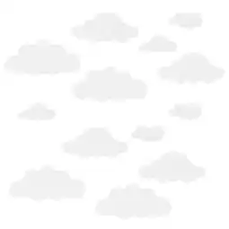Walmart NUOLUX Cloud Stickers 96Pcs Self-Adhesive Wall Decals for Nursery and Playroom Interior Decoration offer