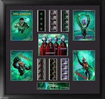 Walmart The Green Lantern Framed Limited Edition Framed 35mm Film Cells #FC5560 offer
