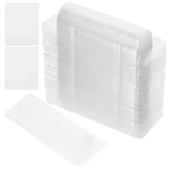 Walmart 60pcs Clear Containers with Packaging Boxes and Tapes offer