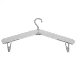 Walmart OFFIGAM Portable Travel Hangers Travel Hanger White ABS 1 Pcs Foldable offer