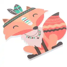 Walmart MLINS Fox Wall Decoration Stick and Blindfold Self Adhesive Stickers Cartoon Nail Child offer