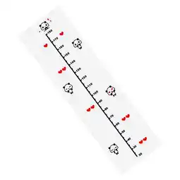 Walmart OUNONA Growth Height Sticker Bear Pattern Decal Wall Baby offer
