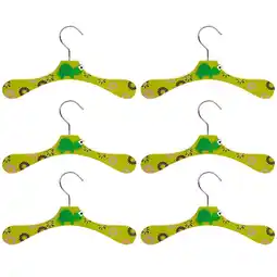 Walmart 6 Pcs Kids Clothes Rack Kids Clothes Holder Kids Cloth Hanger Display Shelves offer