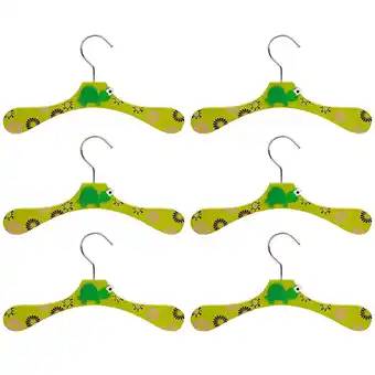 Walmart 6 Pcs Kids Clothes Rack Kids Clothes Holder Kids Cloth Hanger Display Shelves offer