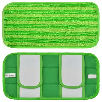 Walmart Reusable Pads for For Swiffer For Sweeper Mops 12 Inch Floor Cleaning Mop Head Pads offer