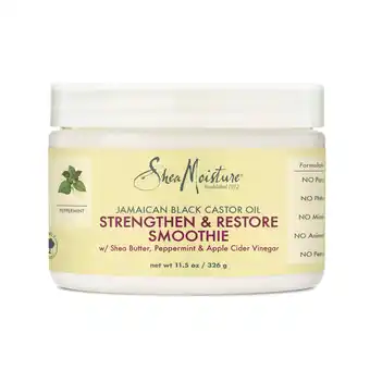 Walmart SheaMoisture Jamaican Black Castor Oil Hair Smoothie, 12 oz offer