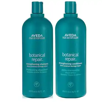 Walmart Aveda Botanical Repair Strengthening Shampoo and Conditioner Set for Damaged Hair 33.8 oz Each offer