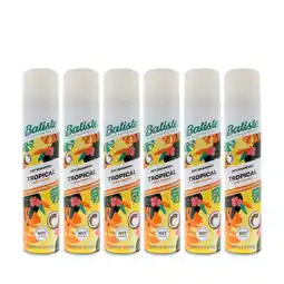 Walmart Batiste Dry Shampoo Tropical Coconut 200ml 120g 6-Pack Waterless Formula offer
