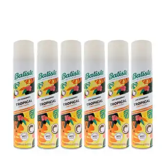 Walmart Batiste Dry Shampoo Tropical Coconut 200ml 120g 6-Pack Waterless Formula offer