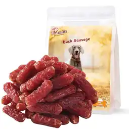 Walmart Pawmate Duck Sausage Dog Treats, Freshly Made with Real Duck for All Dogs, 11oz offer