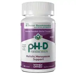 Walmart pH-D Feminine Health Holistic Menopause Support with CON-CRET Concentrated Creatine, 30 Count offer