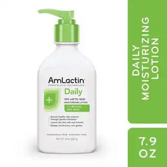 Walmart AmLactin Daily Moisturizing Body Lotion, 7.9 oz offer