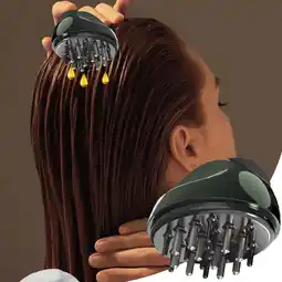 Walmart YiBai 2 In 1 Hair Oil Applicator Scalp Brush Scalp Applicator Head For Fluid Oil Serum,Army Green offer